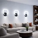 VenCore Seren Silver 6093-20063 - Επιτοίχια Απλίκα LED 12W Ασημί με Ρυθμιζόμενη CCT
