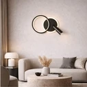 VenCore Novaris Silver 6093-20071 - Modern Wall LED Light 12W Silver Aluminum with Adjustable CCT (Warm/Neutral/Cool)