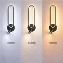 VenCore Velion Black 6093-20073 - Μοντέρνο Επιτοίχιο Φωτιστικό Απλίκα LED 12W Μαύρο Αλουμίνιο με Ρυθμιζόμενο CCT