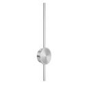 VenCore Axion Silver 6093-20096 - Μοντέρνο Επιτοίχιο Φωτιστικό Απλίκα LED 12W Ασημί Αλουμίνιο, Ρυθμιζόμενο CCT (Θερμό/Φυσικό/Ψυχρό)