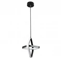 VenCore Axis Black 6089-20026 - Μοντέρνο Κρεμαστό Φωτιστικό Οροφής LED 22W Μαύρο Αλουμίνιο