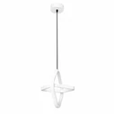 VenCore Axis White 6089-20027 - Μοντέρνο Κρεμαστό Φωτιστικό Οροφής LED 22W Λευκό Αλουμίνιο με Ρυθμιζόμενο CCT