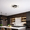 VenCore Gridline White 7741-20020 - Modern LED Ceiling Light / Plafoniera 60W White Aluminum with Adjustable CCT (Remote)