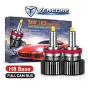 VenCore 3126-10204 H8 - Ζεύγος LED Λαμπτήρων Αυτοκινήτου/Μοτοσυκλέτας 45W CanBus 4ης Γενιάς 18800 Lumen 6000K