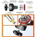 VenCore 3126-10205 H9 LED Bulb Pair 45W CanBus 4th Gen 18800 lm (9400+9400) 6000K
