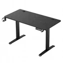 VenCore 2730-10004 - Gaming Desk Adjustable Height 140x60x72-112cm Black