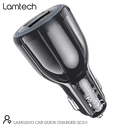 Φορτιστής Αυτοκινήτου Lamtech Quick Charger QC3.0 3.1A