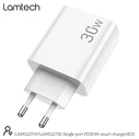 Φορτιστής Πρίζας Lamtech FAST Charger Type-C PD30W WHITE