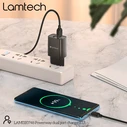 Φορτιστής Πρίζας Lamtech Travel Charger 2.4A With 2xUSB Black