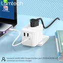 Αντάπτορας Πρίζας Lamtech Universal Travel with 3xUSB + 2xTYPE-C OUTPUTS 35W