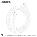 Καλώδιο USB-C Lamtech High Power 1m 27w White