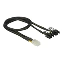 Καλώδιο DeLock power cable - 6-pin PCIe Power to 8-pin PCIe Power (6+2) - 30 cm