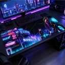 VenCore 2793-10034 - XXL Gaming Mousepad QISHI-2TH 900 x 400 x 3 mm (Black)