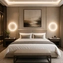 VenCore Noctis White 6093-20014 - Επιτοίχιο Φωτιστικό Απλίκα LED 12W CCT Ρυθμιζόμενο (Λευκό Αλουμίνιο) Φ21 x Υ5cm