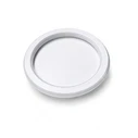 VenCore Noctis White 6093-20014 - Επιτοίχιο Φωτιστικό Απλίκα LED 12W CCT Ρυθμιζόμενο (Λευκό Αλουμίνιο) Φ21 x Υ5cm