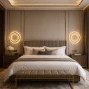 VenCore Noctis Gold 6093-20016 - Μοντέρνο Επιτοίχιο Φωτιστικό Απλίκα LED 12W Χρυσό Αλουμίνιο με Ρυθμιζόμενο CCT
