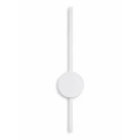 VenCore Axion White 6093-20095 - Μοντέρνο Επιτοίχιο Φωτιστικό Απλίκα LED 12W Λευκό Αλουμίνιο με Ρυθμιζόμενο CCT (Θερμό/Φυσικό/Ψυχρό)