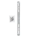 VenCore Zevora White 6093-20135 - Modern Wall LED Sconce 12W White Aluminum with Adjustable CCT (Warm/Neutral/Cool) - CCT via On‑Off Switch