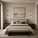 VenCore Serenor Black 6093-20126 - Μοντέρνο Επιτοίχιο Φωτιστικό Απλίκα LED 7W 60cm Μαύρο Αλουμίνιο με Ρυθμιζόμενο CCT