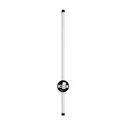 VenCore Serenor Black 6093-20126 - Μοντέρνο Επιτοίχιο Φωτιστικό Απλίκα LED 7W 60cm Μαύρο Αλουμίνιο με Ρυθμιζόμενο CCT
