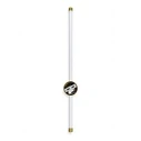 VenCore Serenor Gold 6093-20129 - Μοντέρνο Επιτοίχιο Φωτιστικό Απλίκα LED 7W 60cm Χρυσό Αλουμίνιο με Ρυθμιζόμενο CCT