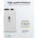 Goobay Gigabit Ethernet Switch 5 Θυρών 64563 - Λευκό