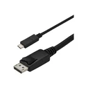 Καλώδιο USB StarTech 3m USB-C to DisplayPort Cable - 4K 60Hz - Thunderbolt 3 Compatible Black