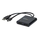 Αντάπτορας Mini Display StarTech MST Hub - to 2x Displayport - Multi Stream Transport Hub
