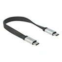 Καλώδιο USB Delock - USB-C to USB-C - 22 cm