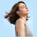 4smarts SkyBuds OWS Wireless Open-Ear Headphones Bluetooth 5.4 with AI Screen Beige