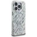 Karl Lagerfeld IML Karl Script Pattern MagSafe Apple iPhone 16 Pro Max white