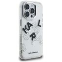 Karl Lagerfeld IML Sketched Graphic Apple iPhone 16 Pro clear