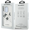 Karl Lagerfeld IML Sketched Graphic Apple iPhone 16 Pro clear