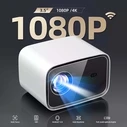 Projector Volto Home 1080p Ansi 300 Wifi Bt Android 12 Auto Focus