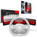 Matte GrizzGlass CarDisplay Protection MG Cyberster (2025-2026) [2in1] 