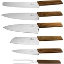 Victorinox Stainless Cooking Tools Set with Stand 6 pcs Brown Swiss Modern 6.7186.6