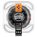 Spigen Glas.tr ez-Fit Samsung Galaxy Watch 8 Classic 46mm Clear [2 PACK]