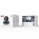 XO Ασύρματος Φορτιστής Qi Pad 15W με Περιστροφή 360° (WX048) - Gunmetal