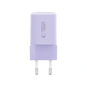 Tech-Protect NCM33 USB-A, USB-C Network Charger PD 33W / QC3.0 Baby Purple