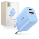 Tech-Protect NCA20 USB-A, USB-C Network Charger PD 20W / QC3.0 Baby Blue