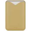 UNIQ Lyden Evo magnetic wallet with stand function yellow