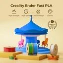Creality Ender Fast PLA White 300mm/s 3D Printer Filament  1 kg Spool,1.94