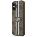 Guess 4G Printed Stripes MagSafe Apple iPhone 17 brown