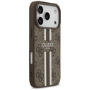 Guess 4G Printed Stripes MagSafe Apple iPhone 17 Pro brown