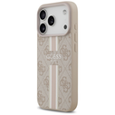 Guess 4G Printed Stripes MagSafe Apple iPhone 17 Pro pink
