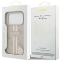 Guess 4G Printed Stripes MagSafe Apple iPhone 17 Pro pink