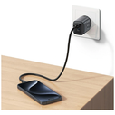 USAMS CC290 T66 45W GaN USB-A, USB-C wall charger silver