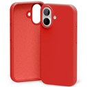 Mercury Silicone Case for Apple iPhone 17 red