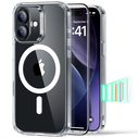 ESR Classic Hybrid MagSafe Case + Tempered Glass Screen Protector for Apple iPhone 17 Clear