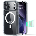 ESR Classic Hybrid MagSafe Case + Tempered Glass Screen Protector for Apple iPhone 17 Pro Max Clear